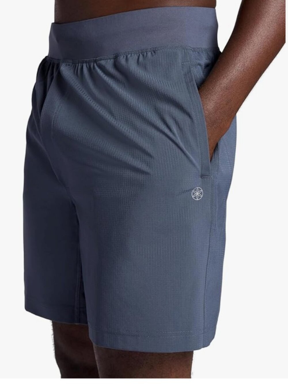 Gaiam Men's Hatha 2.0 7” Short Standard Fit Stretch Lightweight Medium NWT